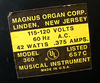 Magnus Organ Model 360
