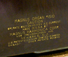 MAGNUS ORGAN #1510