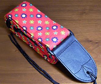 Guitar Strap Flower2