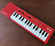 Casio PT-1 in red